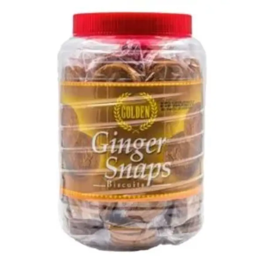 Golden Ginger Snap Biscuit 1Kg Jar